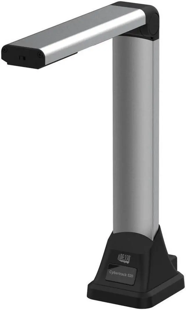 Alt view image 7 of 8 - Adesso 5MP Fixed-Focus A4 Document Camera Scanner with OCR Text Recognition