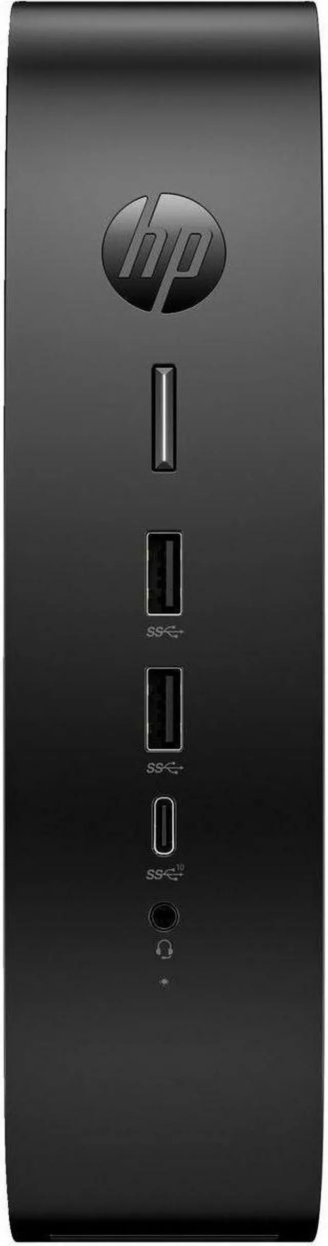 Alt view image 4 of 6 - HP Elite t755 Thin Client - AMD Ryzen V2546 Hexa-core (6 Core) 3 GHz - TAA Compliant - AMD Chip - 8 GB RAM DDR4 SDRAM - DDR4-3200/PC4-25600 - 32 GB Flash - AMD Radeon Graphics - Gigabit Ethernet - HP