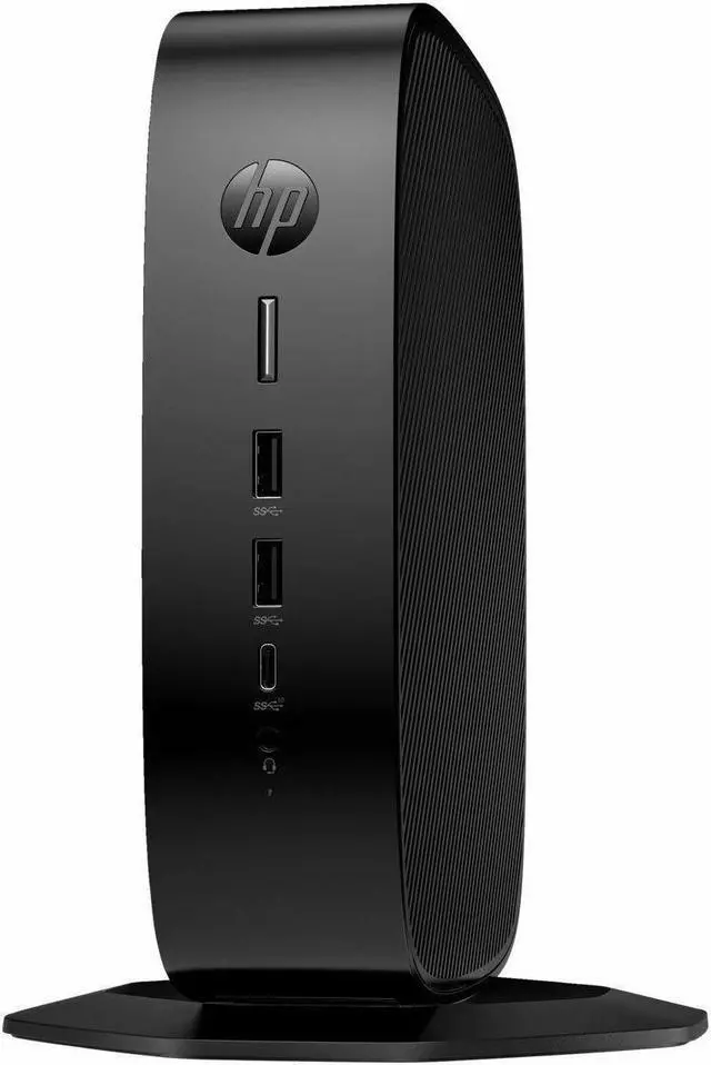 Alt view image 5 of 6 - HP Elite t755 Thin Client - AMD Ryzen V2546 Hexa-core (6 Core) 3 GHz - TAA Compliant - AMD Chip - 8 GB RAM DDR4 SDRAM - DDR4-3200/PC4-25600 - 32 GB Flash - AMD Radeon Graphics - Gigabit Ethernet - HP