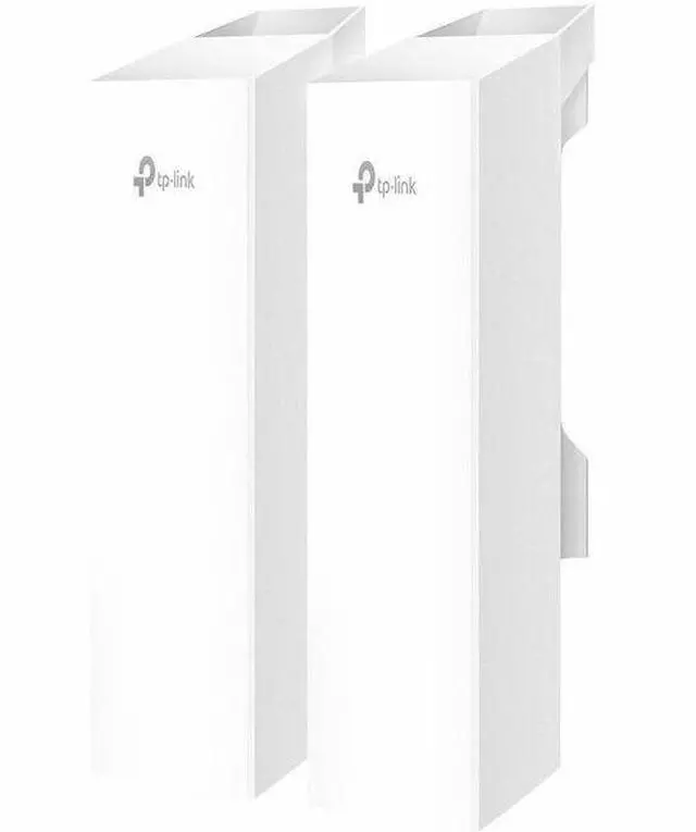 Main image of TP-Link EAP215-Bridge KIT Single Band IEEE 802.11 a/b/g/n/ac/ax/be 867 Mbit/s Wireless Bridge - Indoor/Outdoor - 5 GHz - Internal - MIMO Technology - 3 x Network (RJ-45) - Gigabit Ethernet - Pole-moun