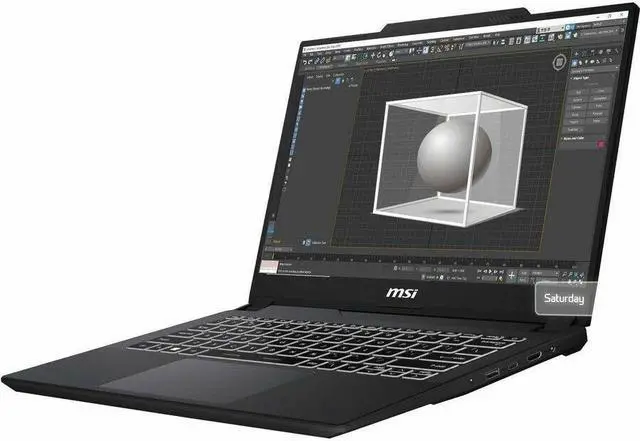 Alt view image 5 of 20 - MSI Creator M14 A13V Creator M14 A13VF-081US 14" Notebook - 2.8K - Intel Core i7 13th Gen i7-13620H - 32 GB - 2 TB SSD - Lunar Gray - Intel Chip - 2880 x 1800 - Windows 11 Home - NVIDIA GeForce R