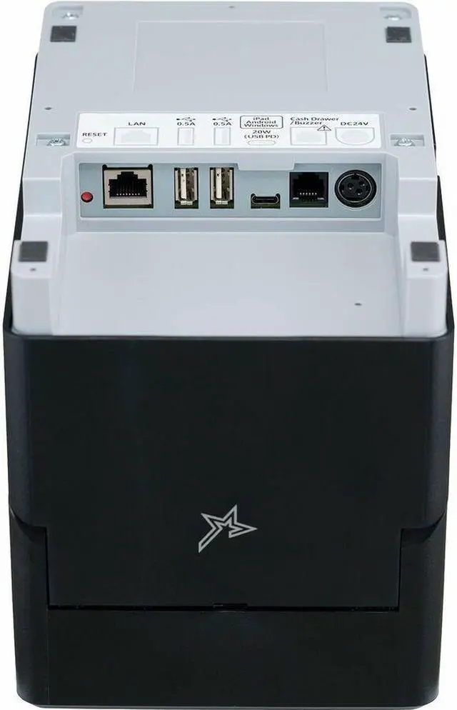Alt view image 2 of 15 - Star Micronics mC-Label3 Direct Thermal Monochrome Desktop Printer w/Cutter