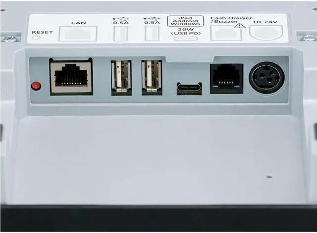 Alt view image 4 of 15 - Star Micronics mC-Label3 Direct Thermal Monochrome Desktop Printer w/Cutter