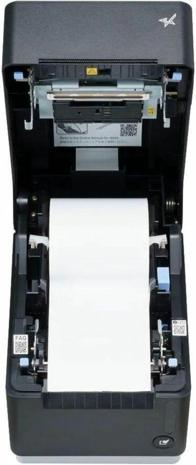 Alt view image 6 of 15 - Star Micronics mC-Label3 Direct Thermal Monochrome Desktop Printer w/Cutter