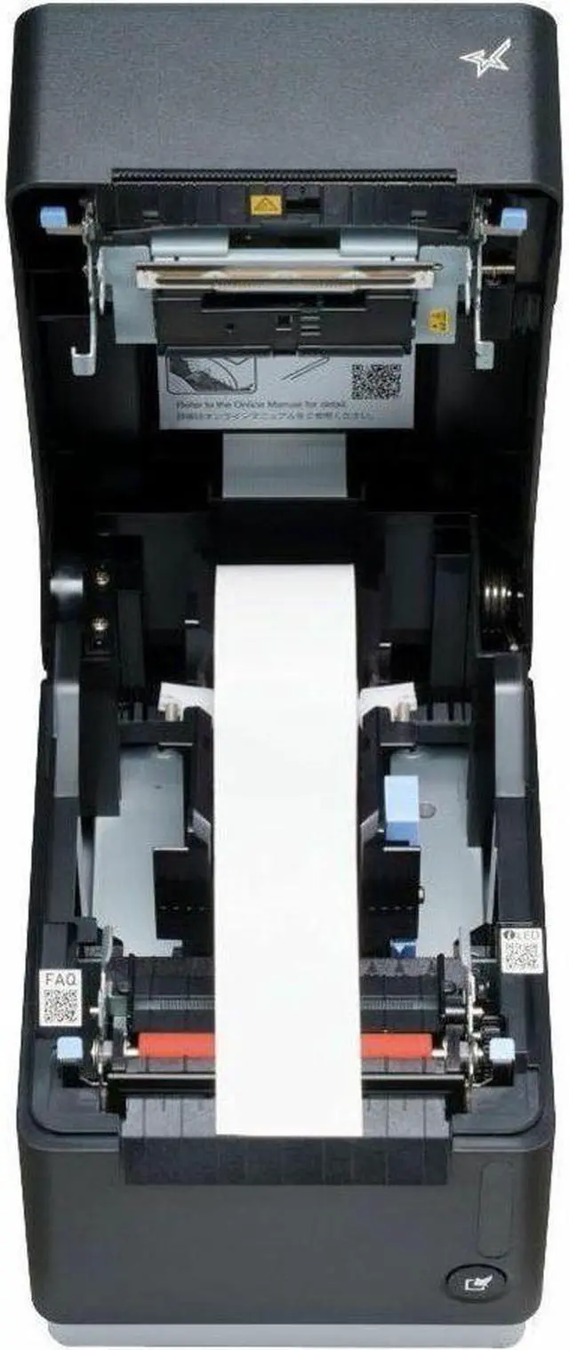Alt view image 7 of 15 - Star Micronics mC-Label3 Direct Thermal Monochrome Desktop Printer w/Cutter