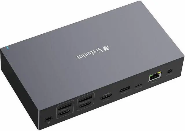 Alt view image 2 of 11 - Verbatim 17-Port USB-C Professional Docking Station 32172