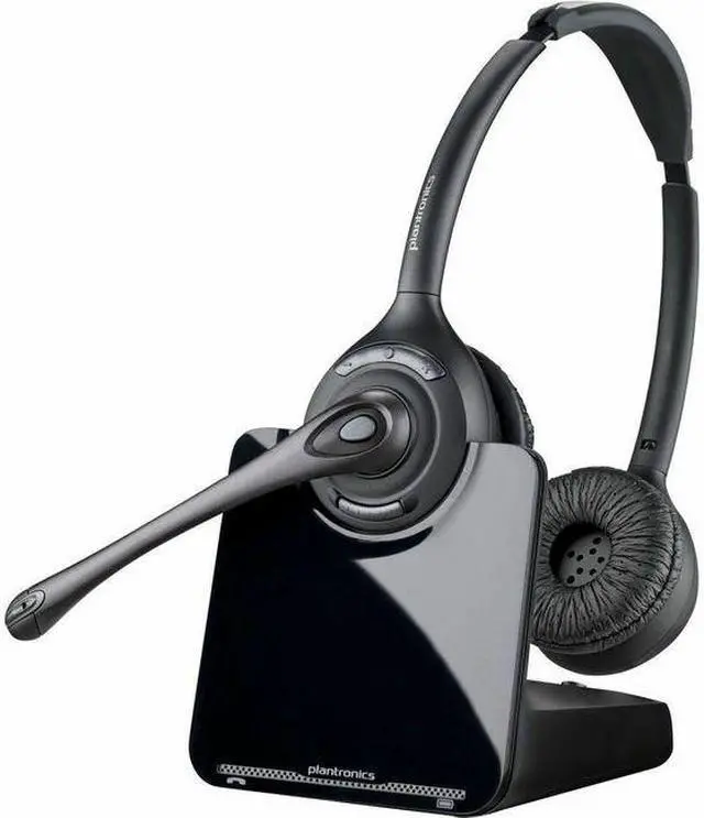 Main image of Poly CS520-XD Headset - Stereo - Wireless - 350 ft - Over-the-head - Binaural - Noise Cancelling Microphone