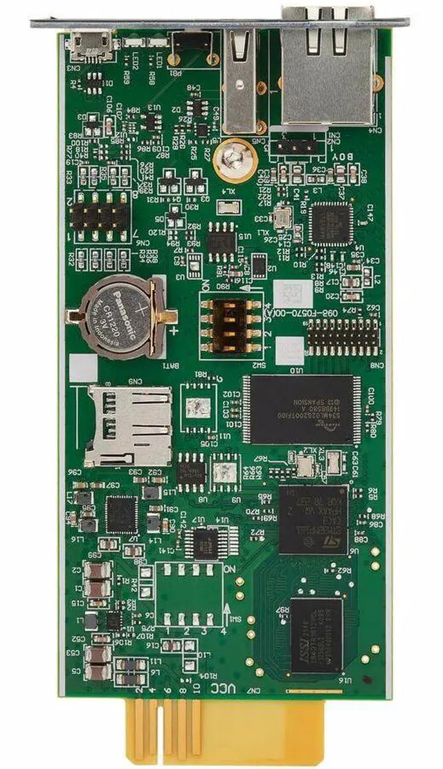 Alt view image 10 of 18 - Eaton Network Card-M3 - Remote management adapter - Gigabit Ethernet x 1