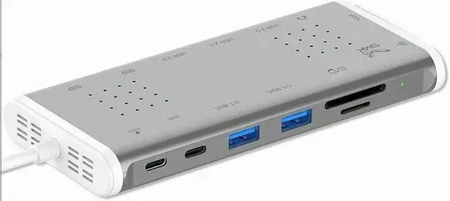 Alt view image 3 of 4 - SMK-Link USB-C 100W Mini Docking Station with Multi-Stream Triple-Video VP6955