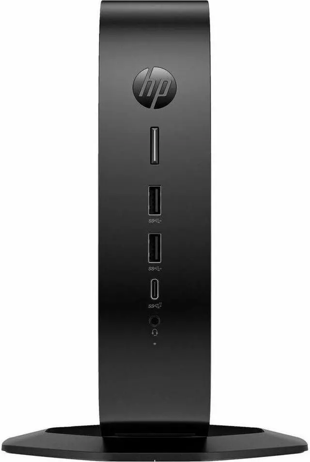 Alt view image 5 of 6 - HP Elite t755 Thin Client - AMD Ryzen V2546 Hexa-core (6 Core) 3 GHz - TAA Compliant - AMD Chip - 8 GB RAM DDR4 SDRAM - DDR4-3200/PC4-25600 - 256 GB SSD - AMD Radeon Graphics - Gigabit Ethernet - Wind