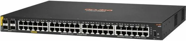Alt view image 2 of 2 - Aruba 6000 48G CL4 4SFP 740W Switch - 48 Ports - Manageable - Gigabit Ethernet - 10/100/1000Base-T, 100/1000Base-X - 3 Layer Supported - Modular - 4 SFP Slots - 49.70 W Power Consumption - 740 W PoE B