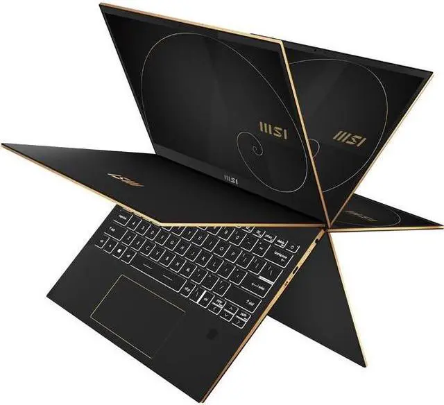 Main image of MSI Summit E13 Flip Evo Laptop, Black, 13" FHD+, 120 Hz IPS Panel, Intel i7-1280P, Iris XE Graphics, 16 GB Memory, 1 TB SSD, Win 11 Pro, 3 year Warranty - Intel Chip - 1920 x 1200 - Windows 11 Pr