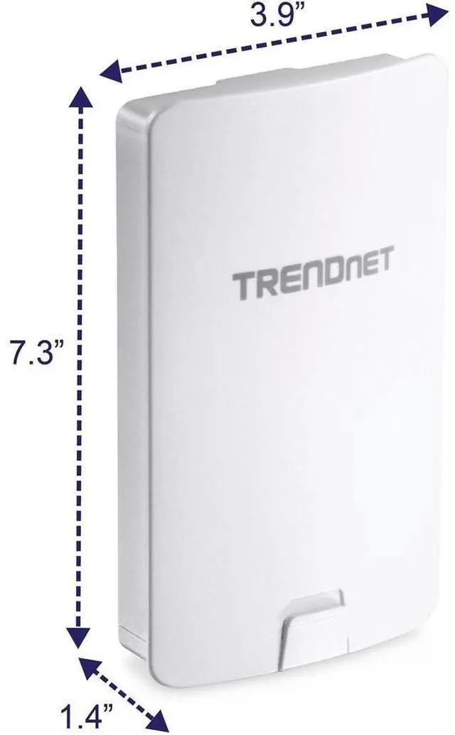 Alt view image 11 of 17 - TRENDnet  TEW-840APBO2K 14 dBi WiFi AC867 Outdoor PoE Preconfigured Point-to-Point Bridge Kit