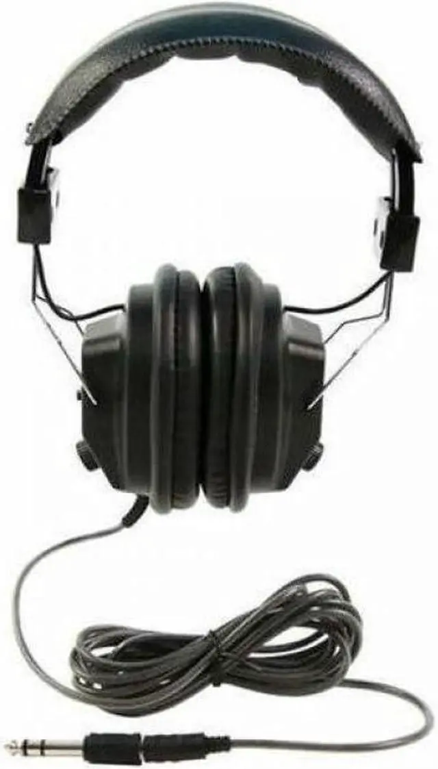 Main image of Califone 3068AV-CT Switchable Stereo Over-Ear Headphones - Black