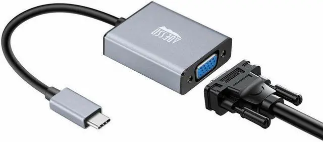 Alt view image 12 of 20 - Adesso USB-C to VGA Adapter
