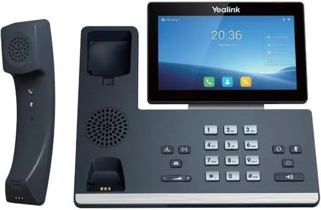 Alt view image 5 of 5 - yealink t58w-with camera 16 lines. 7-inch color touch screen display. dual usb ports, dual-port gigabit ethernet, poe, power adapter not included (sip-t58w)?