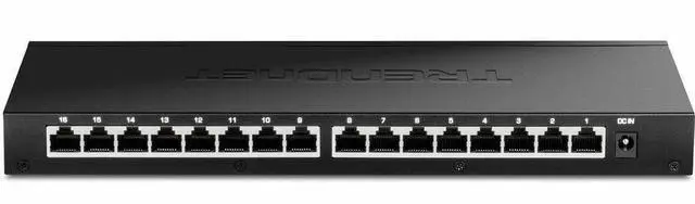 Alt view image 10 of 17 - TRENDnet TEG-S3160, 16-Port Unmanaged 2.5G Desktop Network Ethernet Switch