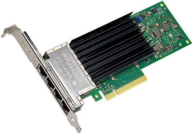 Alt view image 2 of 3 - Intel® Ethernet Network Adapter X710-T4L - Dual and Quad-Port Energy-efficient adapters for NBASE-T and 10GBASE-T Networks