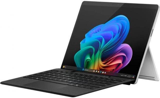 Alt view image 2 of 7 - Microsoft Surface Pro Copilot+ PC (11th Edition) Touchscreen 13" 2880 x 1920 Qualcomm Snapdragon X Elite 32GB RAM 1TB SSD Windows 11 Home - Platinum
