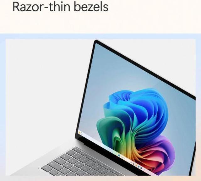 Alt view image 6 of 7 - Microsoft Surface Laptop Copilot+ PC (7th Edition) Touchscreen 15" 2496 x 1664 Qualcomm Snapdragon X Elite 16GB RAM, 512GB SSD Windows 11 - Platinum