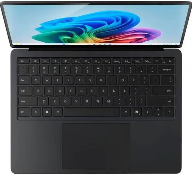 Alt view image 13 of 13 - Microsoft Surface Laptop (2024), Windows 11 Copilot+ PC, 13.8" Touchscreen Display, Snapdragon X Plus (10 core), 16GB RAM, 512GB SSD Storage, Black