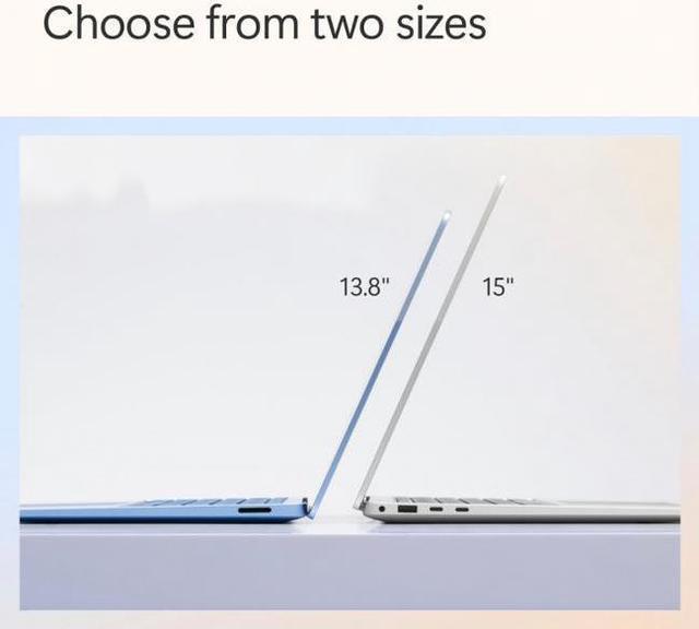 Alt view image 7 of 7 - Microsoft Surface Laptop Copilot+ PC (7th Edition) 13.8" Touchscreen Laptop Qualcomm Snapdragon X Elite X1E-78-100 16GB RAM 512 GB SSD Windows 11 Home ZGP-00001