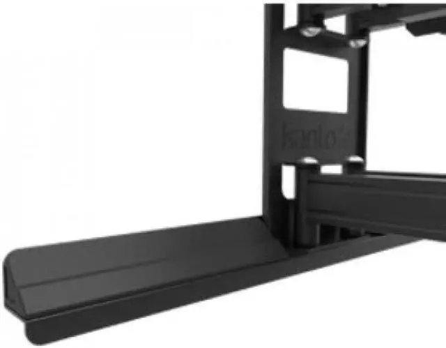 Alt view image 9 of 14 - Kanto PDX650SG Full Motion Outdoor TV Wall Mount for 37"-75" TVs - Black (2023)