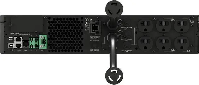 Alt view image 6 of 7 - Vertiv - GXT5LI-3000LVRT2UXLN - Vertiv Liebert GXT5 Lithium-Ion N Online UPS 3000VA/2700W 120V Tower/Rack UPS - RDU101 Network Card Included | Single-phase UPS | 0.9 Output Power Factor | Lowest TCO |