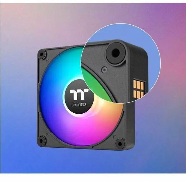Alt view image 7 of 16 - Thermaltake CT140 EX ARGB Sync PC Cooling Fan 3-Fan Pack 3 Pack CLF182PL14SWA