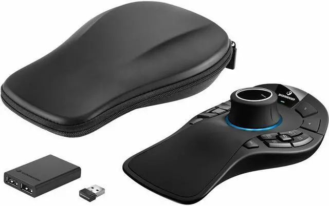 Alt view image 8 of 8 - 3Dconnexion SpaceMouse Pro Wireless Bluetooth Edition 3DX700119