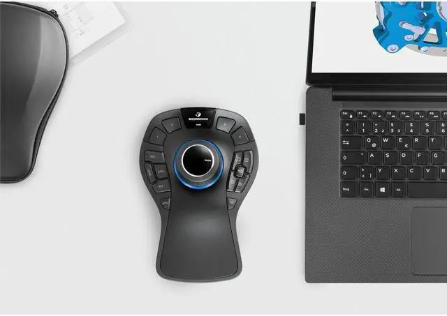 Alt view image 6 of 8 - 3Dconnexion SpaceMouse Pro Wireless Bluetooth Edition 3DX700119