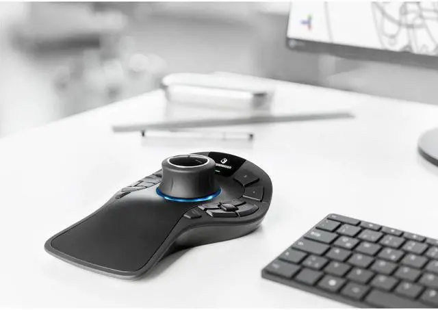 Alt view image 3 of 8 - 3Dconnexion SpaceMouse Pro Wireless Bluetooth Edition 3DX700119