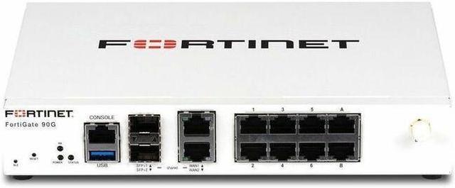 Main image of Fortinet FortiGate FG-91G Network Security/Firewall Appliance - Content Security - 10 Port - 10GBase-X, 1000Base-X, 10GBase-T, 5GBase-T, 2.5GBase-T, 10/100/1000Base-T - 10 Gigabit Ethernet - 3.49 GB/s
