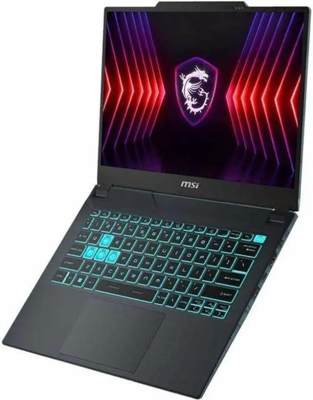 Alt view image 7 of 14 - MSI Cyborg 14 A13V Cyborg 14 A13VE-093US 14" Gaming Notebook - Full HD Plus - Intel Core i5 13th Gen i5-13420H - 32 GB - 1 TB SSD - Core Black - Intel Chip - 1920 x 1200 - Windows 11 Pro - NVIDIA