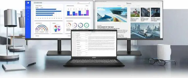 Alt view image 4 of 13 - MSI Modern 15 H AI C1M Modern 15 H AI C1MG-056US 15.6" Notebook - Full HD - Intel Core Ultra 7 155H - 32 GB - 1 TB SSD - Core Black - Intel Chip - 1920 x 1080 - Windows 11 Pro - Intel Arc Graphic