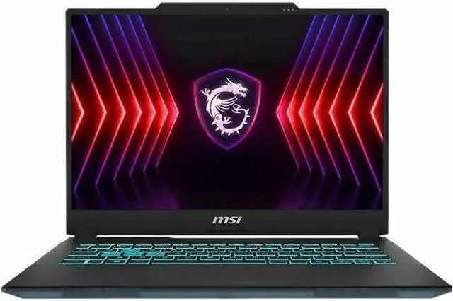 Alt view image 7 of 14 - MSI Cyborg 14 A13U Cyborg 14 A13UCX-095US 14" Gaming Notebook - Full HD Plus - Intel Core i5 13th Gen i5-13420H - 16 GB - 512 GB SSD - Core Black - Intel Chip - 1920 x 1200 - Windows 11 Pro - NVI