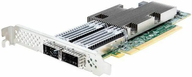Main image of ATTO 10/25/40/50/100GbE FastFrame SmartNICs - PCI Express 4.0 x16 - 2 Port(s) - Optical Fiber - Low profile Bracket Height - QSFP28 - Plug-in Card