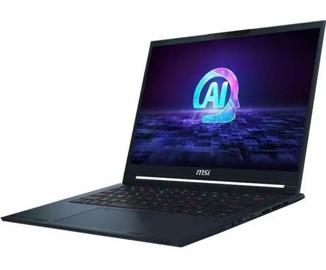 Alt view image 7 of 19 - MSI Stealth AI 14 in 165Hz Gaming Laptop - Intel Core Ultra9-185H - 32GB - 1TB SSD - Windows 11 Pro - NVIDIA GeForce RTX 4060 with 8 GB - Webcam - IEEE 802.11be Wireless   STEALTH14A1091
