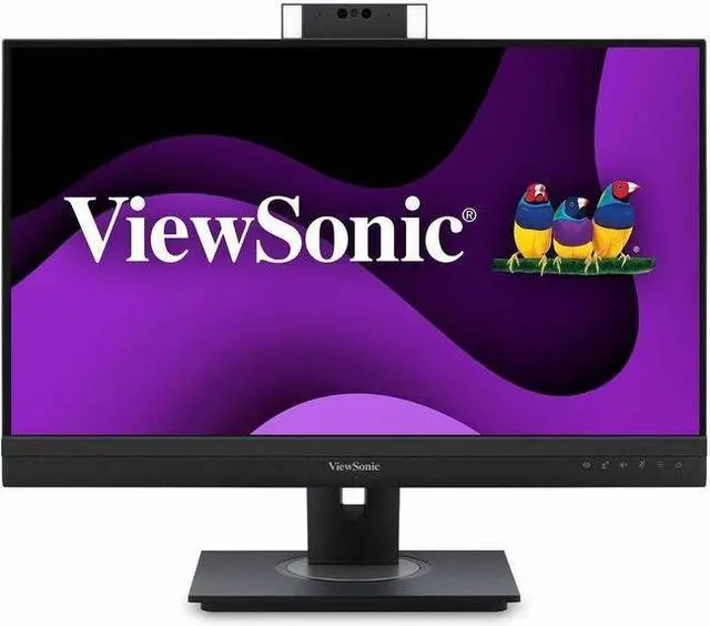 Alt view image 8 of 20 - ViewSonic VG2757V-2K 27 Inch 1440p Video Conference Docking Monitor with Windows Hello Compatible IR Webcam, Advanced Ergonomics, and 90W USB C for Home and Office