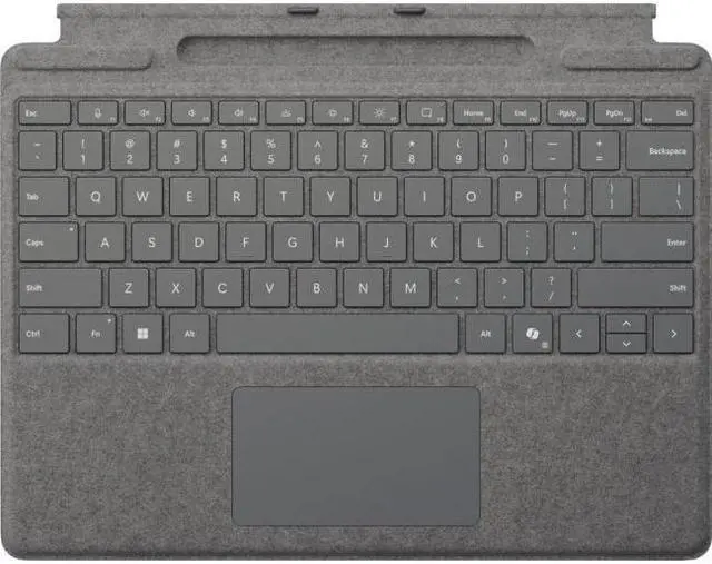 Main image of Microsoft Surface Pro Keyboard for Pro (11th Edition), Pro 9, and Pro 8 with Pen Storage Platinum