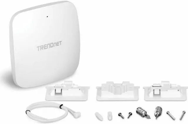 Alt view image 8 of 12 - TRENDnet AX5400 Dual Band WiFi 6 PoE+ Access Point - TAA Compliant, TEW-925DAP