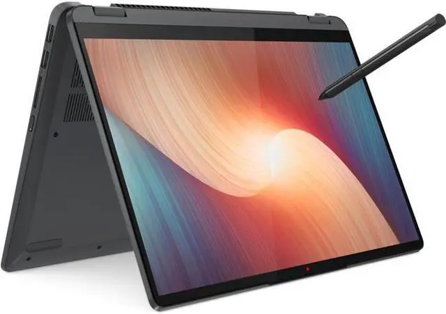 Alt view image 13 of 14 - Lenovo IdeaPad Flex 5 14ALC7 Laptop, 14"" IPS Touch 14" WUXGA (1920x1200) IPS Multi-touch 300 nits Glossy w/1080p Camera, Ryzen 5 5500U,  AMD Radeon Graphics, 8GB, 256GB SSD, Win 11 Home, English