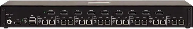 Alt view image 5 of 11 - Tripp Lite Secure Kvm Switch 8-port Single Head Displayport To Displayport 4k Niap Pp4 Secure KVM Switch