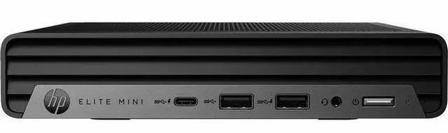 Main image of HP Elite Mini 805 G8 Desktop PC, AMD Ryzen 5 Pro 5650GE, AMD Radeon Graphics, 8GB DDR4-3200, 256GB SSD, Windows 11 Pro, Includes Mouse & Keyboard (A98XTUT#ABA)