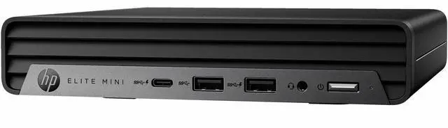 Alt view image 2 of 10 - HP Elite Mini 805 G8 Desktop PC, AMD Ryzen 5 Pro 5650GE, AMD Radeon Graphics, 8GB DDR4-3200, 256GB SSD, Windows 11 Pro, Includes Mouse & Keyboard (A98XTUT#ABA)