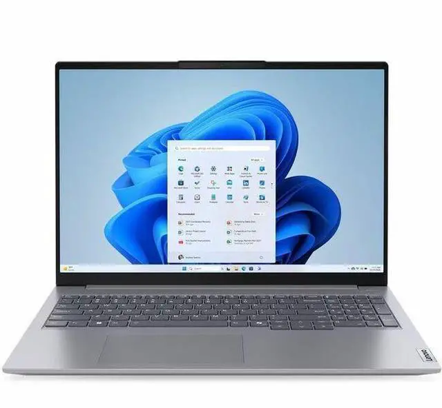 Alt view image 2 of 10 - Lenovo ThinkBook 16 Gen 7 16.0" AMD Ryzen 5 7535HS AMD Radeon 660M 8GB Memory 256 GB SSD Windows 11 Pro 21MW0001US