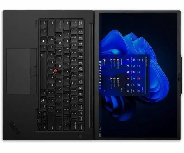Alt view image 2 of 9 - Lenovo ThinkPad P14s Gen 5 14.5" Mobile Workstation - Intel Core Ultra 7 165H - 32 GB - 1 TB SSD - Black - Windows 11 Pro - NVIDIA RTX 500 Ada Generation with 4 GB - Webcam   21G2001PUS