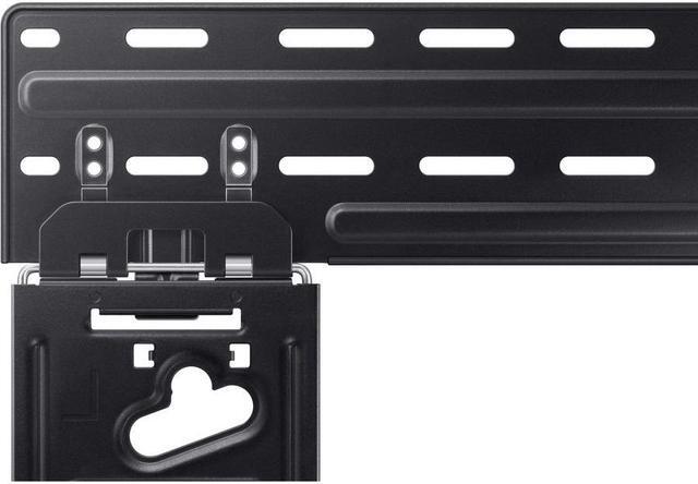 Alt view image 12 of 13 - samsung slim fit tv wall mount, compatible w/ 43- 85 q series, crystal uhd series televisions, easy installation, blends w/ any interior, minimalist look, wmn-b50eb/za, 2022, black