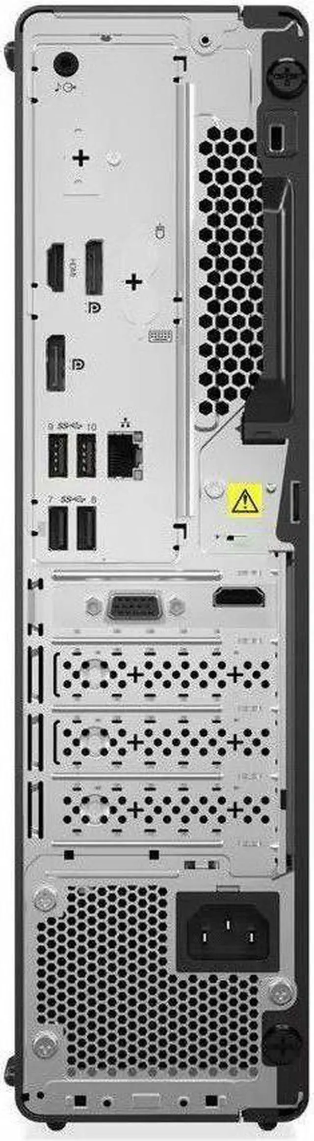Alt view image 3 of 7 - Lenovo ThinkCentre M90s Gen 5 12V40002US Desktop Computer - Intel Core i7 14th Gen i7-14700 - 16 GB - 512 GB SSD - Small Form Factor - Black - Intel Q670 Chip - Windows 11 Pro - Intel UHD Graphics 770