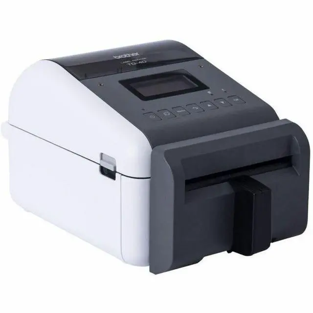 Alt view image 5 of 8 - Brother TD-4550DNWBFC Desktop Direct Thermal Printer Monochrome Label Printer